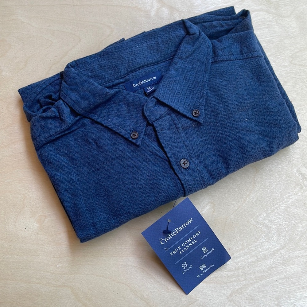 New! Men’s Croft & Barrow Button Up